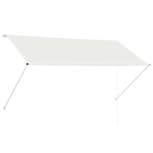 vidaXL Markise, Klemmmarkise Einziehbar, Sonnenschutz für Fenster Terrasse Balkon, Balkonmarkise Fallarmmarkise Fenstermarkise, 250×150cm Creme vidaXL Markise, Klemmmarkise Einziehbar, Sonnenschutz für Fenster Terrasse Balkon, Balkonmarkise Fallarmmarkise Fenstermarkise, 250×150cm Creme von vidaXL