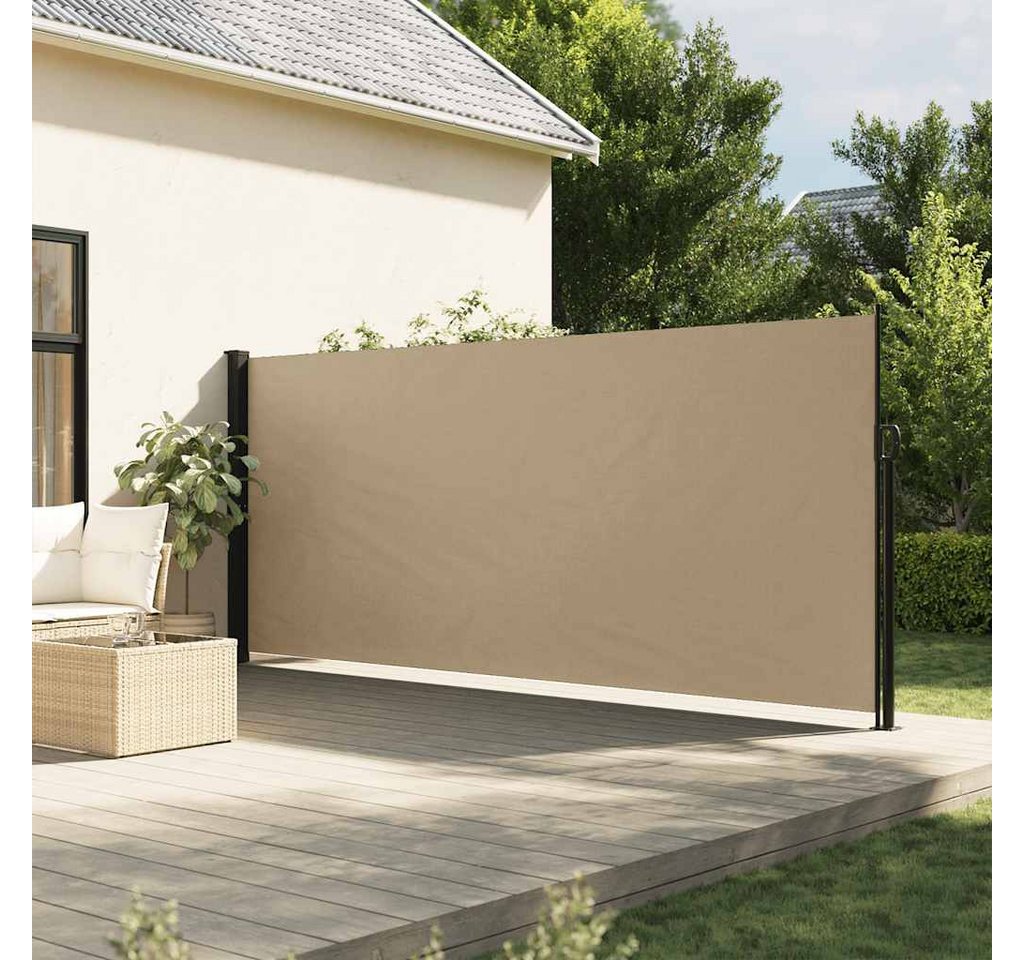 vidaXL Markise Seitenmarkise Ausziehbar Beige 160x600 cm vidaXL Markise Seitenmarkise Ausziehbar Beige 160x600 cm von vidaXL