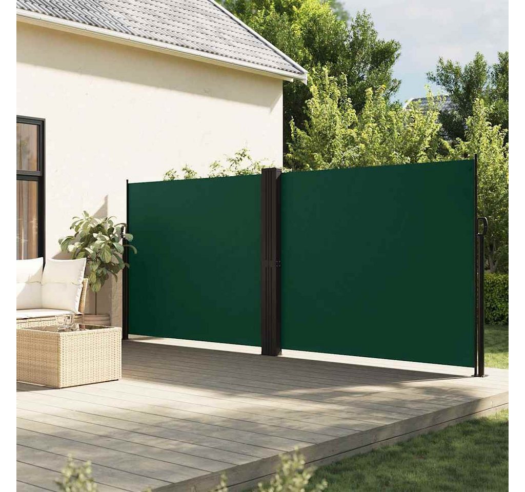 vidaXL Markise Seitenmarkise Ausziehbar Dunkelgrün 180x600 cm vidaXL Markise Seitenmarkise Ausziehbar Dunkelgrün 180x600 cm von vidaXL