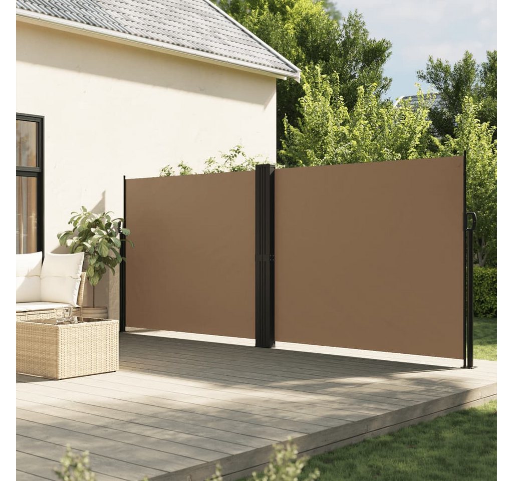vidaXL Markise Seitenmarkise Ausziehbar Taupe 160x1200 cm vidaXL Markise Seitenmarkise Ausziehbar Taupe 160x1200 cm von vidaXL