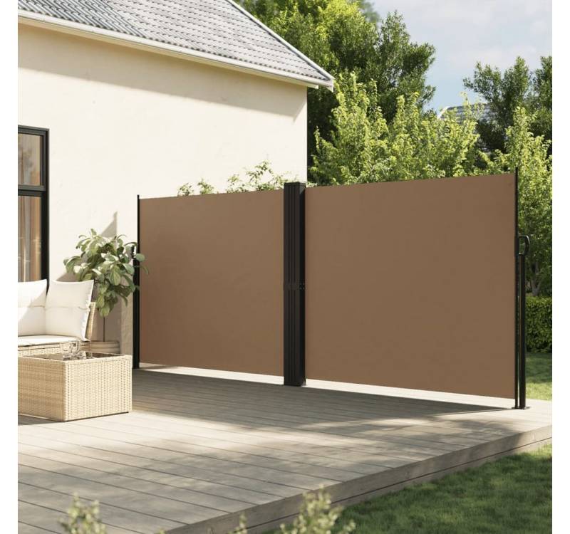 vidaXL Markise Seitenmarkise Ausziehbar Taupe 160x1200 cm vidaXL Markise Seitenmarkise Ausziehbar Taupe 160x1200 cm von vidaXL