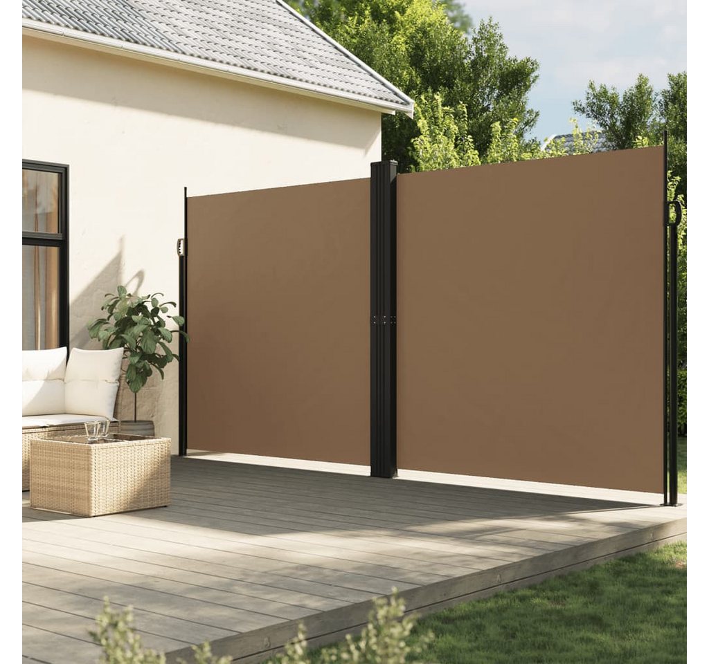 vidaXL Markise Seitenmarkise Ausziehbar Taupe 200x600 cm vidaXL Markise Seitenmarkise Ausziehbar Taupe 200x600 cm von vidaXL