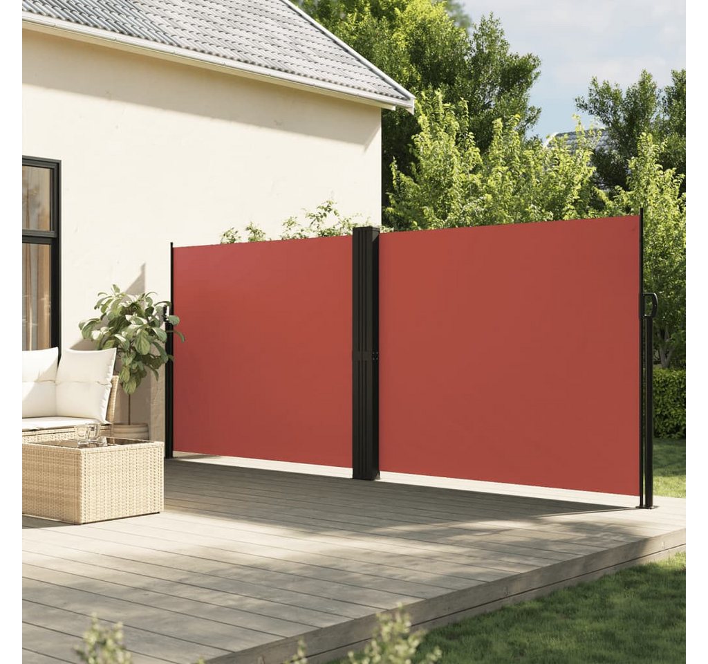 vidaXL Markise Seitenmarkise Ausziehbar Terrakottarot 180x1000 cm vidaXL Markise Seitenmarkise Ausziehbar Terrakottarot 180x1000 cm von vidaXL