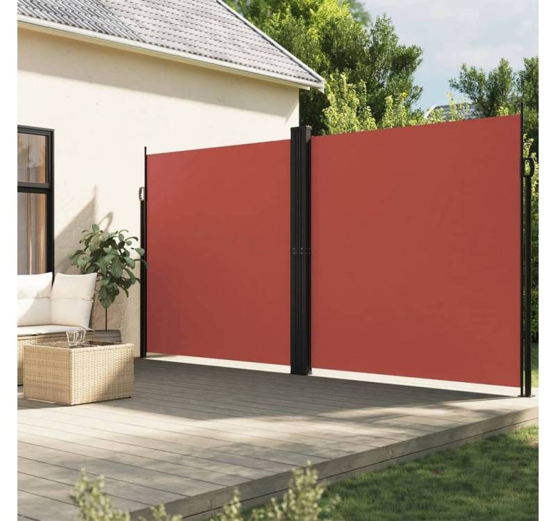 vidaXL Markise Seitenmarkise Ausziehbar Terrakottarot 200x1200 cm vidaXL Markise Seitenmarkise Ausziehbar Terrakottarot 200x1200 cm von vidaXL