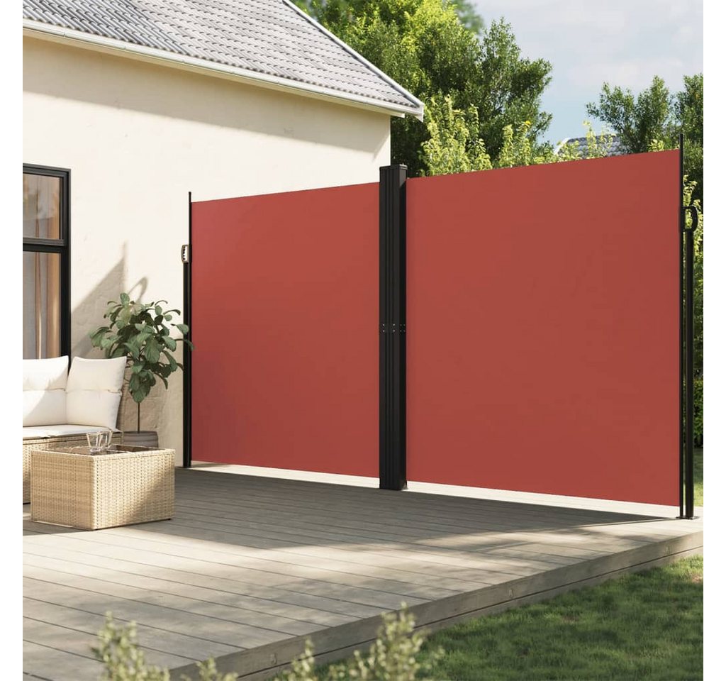 vidaXL Markise Seitenmarkise Ausziehbar Terrakottarot 220x600 cm vidaXL Markise Seitenmarkise Ausziehbar Terrakottarot 220x600 cm von vidaXL