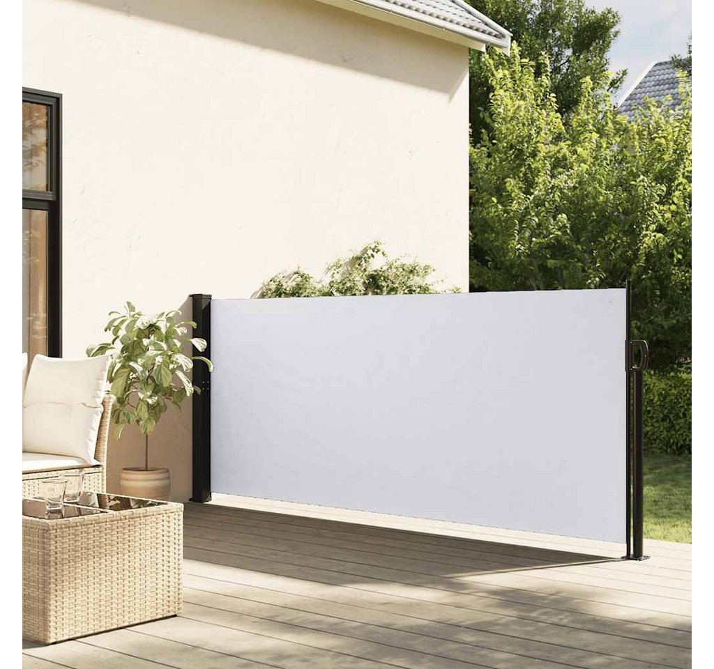 vidaXL Markise Seitenmarkise Ausziehbar Weiß 140x300 cm vidaXL Markise Seitenmarkise Ausziehbar Weiß 140x300 cm von vidaXL
