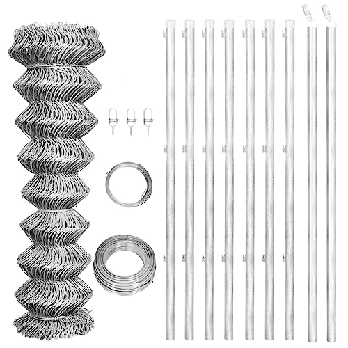 vidaXL Maschendraht Zaun 15x1m Gartenzaun Drahtgitter Drahtgeflecht Gitterzaun von vidaXL