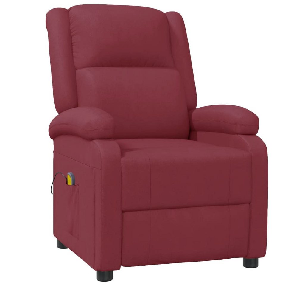 vidaXL Massagesessel, Relaxsessel Weinrot Kunstleder vidaXL Massagesessel, Relaxsessel Weinrot Kunstleder von vidaXL