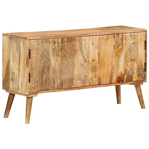 vidaXL Massivholz Sideboard Anrichte Kommode Flur Schrank Wohnzimmermöbel Holzschrank Mangoholz 110x30x60cm vidaXL Massivholz Sideboard Anrichte Kommode Flur Schrank Wohnzimmermöbel Holzschrank Mangoholz 110x30x60cm von vidaXL