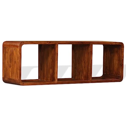 vidaXL Massivholz TV Schrank Palisander-Finish Fernsehschrank Fernsehtisch Lowboard TV Möbel Tisch Board Sideboard HiFi-Schrank 120x30x40cm von vidaXL