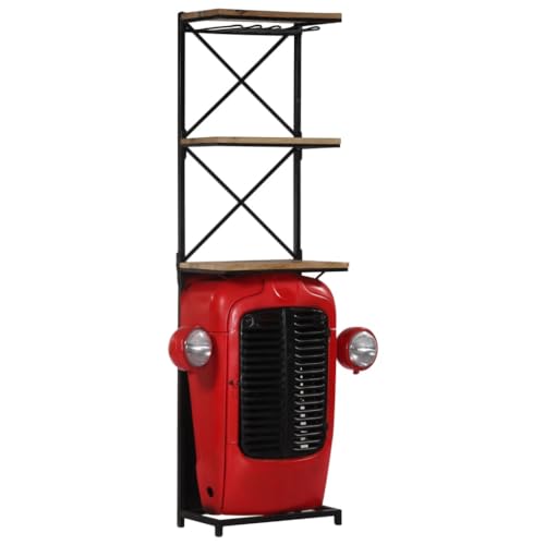 vidaXL Massivholz Traktor-Weinschrank Barmöbel Traktor-Theke Bartheke Weinregal Traktor-Design Hausbar Barschrank Traktor-Bar 49x31x172 Mangoholz vidaXL Massivholz Traktor-Weinschrank Barmöbel Traktor-Theke Bartheke Weinregal Traktor-Design Hausbar Barschrank Traktor-Bar 49x31x172 Mangoholz von vidaXL