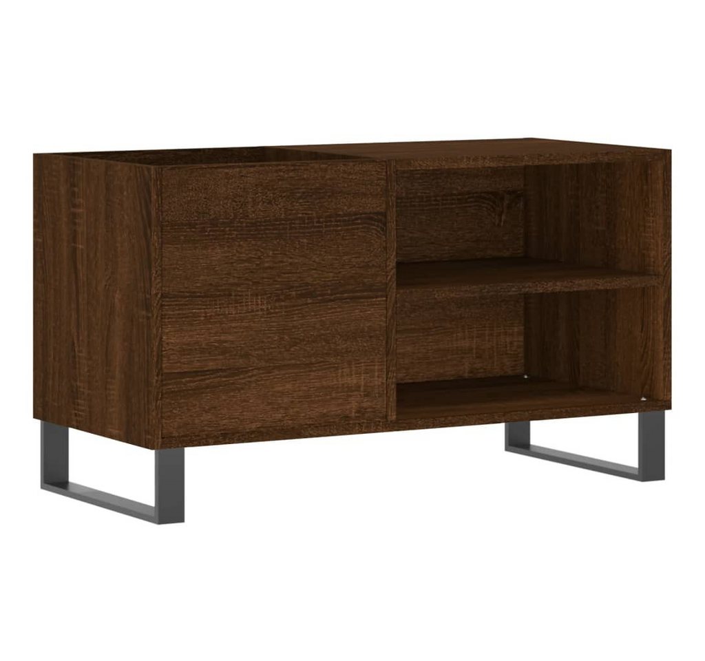 vidaXL Media-Regal Plattenschrank Braun Eichen-Optik 85x38x48 cm Holzwerkstoff, 1-tlg. vidaXL Media-Regal Plattenschrank Braun Eichen-Optik 85x38x48 cm Holzwerkstoff, 1-tlg. von vidaXL