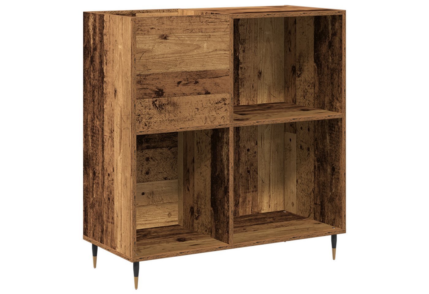 vidaXL Media-Regal Schallplattenschrank Artisan Eiche 84,5x38x89 cm Holzwerkstoff, 1-tlg. vidaXL Media-Regal Schallplattenschrank Artisan Eiche 84,5x38x89 cm Holzwerkstoff, 1-tlg. von vidaXL