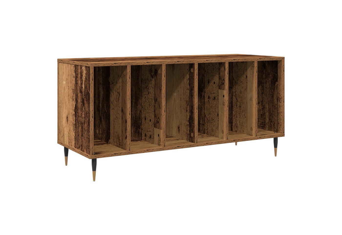vidaXL Media-Regal Schallplattenschrank Artisan Oak 100x38x48 cm Holzwerkstoff, 1-tlg. vidaXL Media-Regal Schallplattenschrank Artisan Oak 100x38x48 cm Holzwerkstoff, 1-tlg. von vidaXL