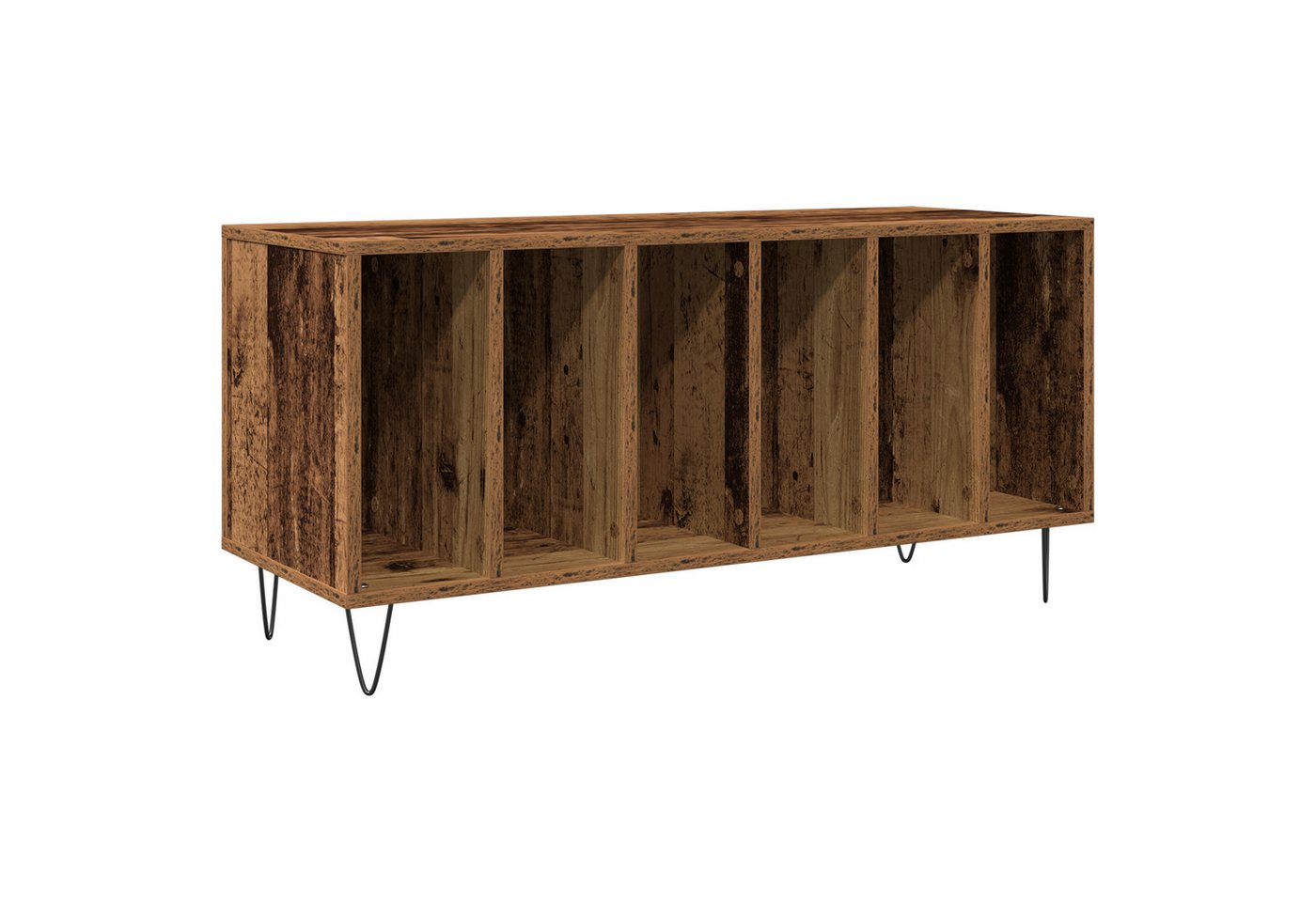 vidaXL Media-Regal Schallplattenschrank Artisan Oak 100x38x48 cm Holzwerkstoff, 1-tlg. vidaXL Media-Regal Schallplattenschrank Artisan Oak 100x38x48 cm Holzwerkstoff, 1-tlg. von vidaXL