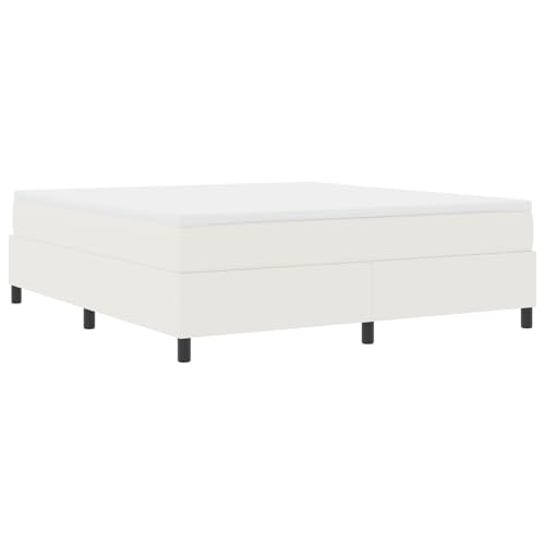 vidaXL Boxspringbett Creme Cordstoff von vidaXL