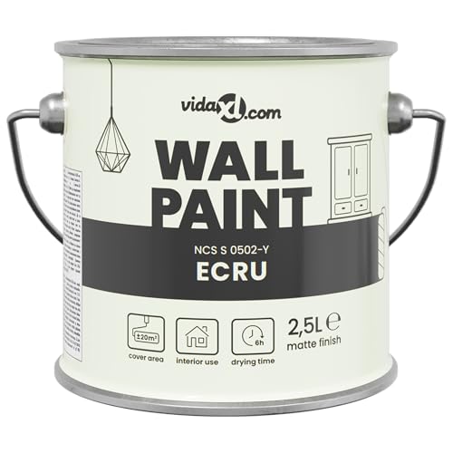 vidaXL Mit der Innnenfarbe machst du deine Wände richtig schick. Egal ob für DIY-Projekte oder einfach, um jedem Raum – sei es Wohnzimmer, Schlafzimmer oder Büro – einen tollen Look zu geben. vidaXL Mit der Innnenfarbe machst du deine Wände richtig schick. Egal ob für DIY-Projekte oder einfach, um jedem Raum – sei es Wohnzimmer, Schlafzimmer oder Büro – einen tollen Look zu geben. von vidaXL