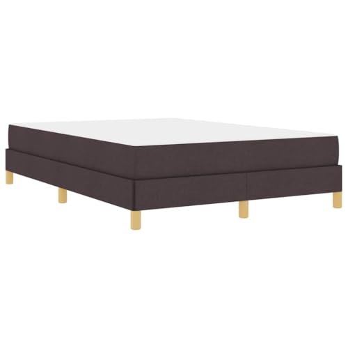 vidaXL Bettgestell für Dein Schlafzimmer – Moderne Schlaflösung, rechteckig, aus Stoff und Ingenieurholz, inklusive Taschenfederkernmatratze für besseren Komfort zu Hause. von vidaXL