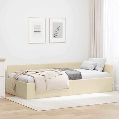 vidaXL Ecksofa-Bettgestell L-Form Multifunktionsmöbel modernes Design für Dein Zuhause, platzsparend, zeitgemäßes Schlafzimmer, umwandelbar von vidaXL