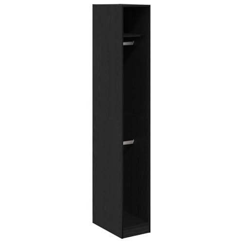 vidaXL Kleiderschrank Schwarz Eiche 30 x 50 x 200 cm – aus Spanplatte. vidaXL Kleiderschrank Schwarz Eiche 30 x 50 x 200 cm – aus Spanplatte. von vidaXL