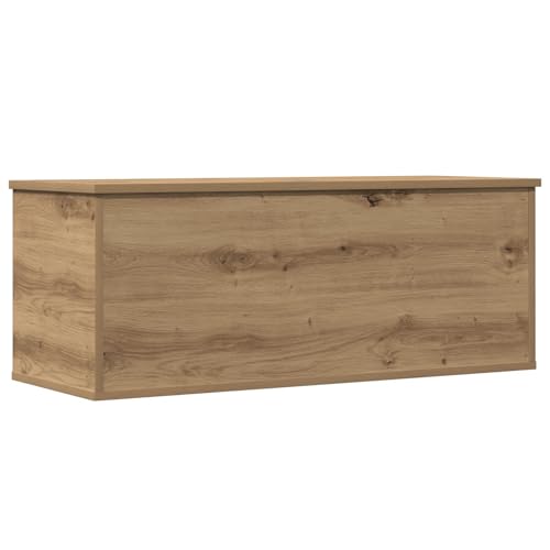 vidaXL Moderner TV Stand In Schwarz Eiche Mit Verstellbaren Regalen Und Viel Stauraum Für Wohnzimmermöbel Aus Holzwerkstoff Stylisches Design Perfektes Entertainment Centre Einheit Regal von vidaXL