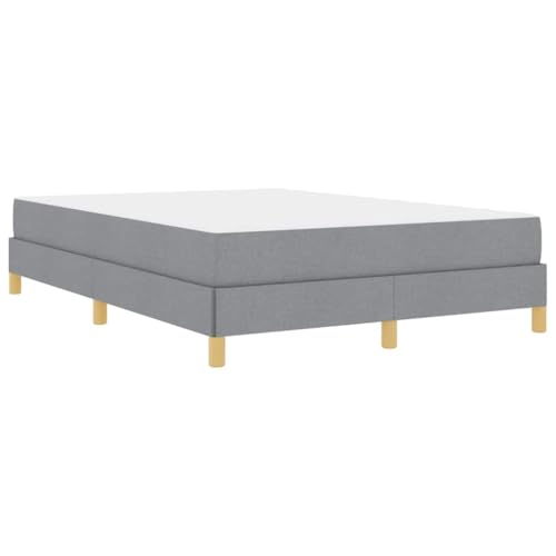vidaXL Bettgestell - Moderne Schlafzimmermöbel für deinen Schlafbereich. Rechteckiges Design mit Stoff, hochwertige Taschenfederkernmatratze Hause. von vidaXL