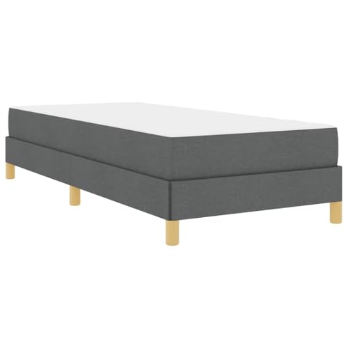 vidaXL Bettgestell für Schlafzimmer - Moderne Schlaflösung mit rechteckigem Stoff und Taschenfedermatratze Hause von vidaXL