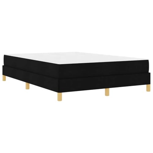 vidaXL Bettgestell für Dein Schlafzimmer - Moderne Schlaflösung in Rechteckform mit Stoff und Holzwerkstoff. Komfortable Taschenfederkernmatratze für Dein Zuhause. von vidaXL