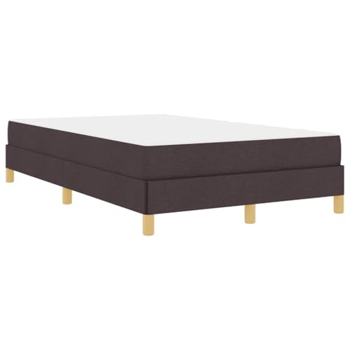 vidaXL Bettgestell für Dein Schlafzimmer, Moderne Schlaflösung, rechteckig, aus Stoff und Konstruktionsholz, mit Taschenfederkernmatratze für mehr Komfort zu Hause von vidaXL