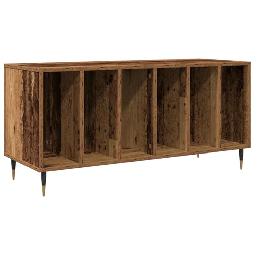 vidaXL Schallplattenschrank Altholz 100x38x48 cm Holzwerkstoff vidaXL Schallplattenschrank Altholz 100x38x48 cm Holzwerkstoff von vidaXL