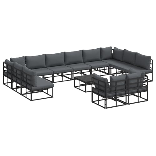 vidaXL Modulares Gartenmöbel Set für die Terrasse, Al Fresco Patio Lounge, anpassbar und modern vidaXL Modulares Gartenmöbel Set für die Terrasse, Al Fresco Patio Lounge, anpassbar und modern von vidaXL
