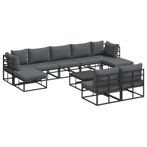 vidaXL Modularmöbel fürs Freie - Lounge-Garten-Sitzgruppe, perfekt für Deine Terrasse oder den Garten. Wetterfestes Sofa für entspannte Momente draußen. von vidaXL