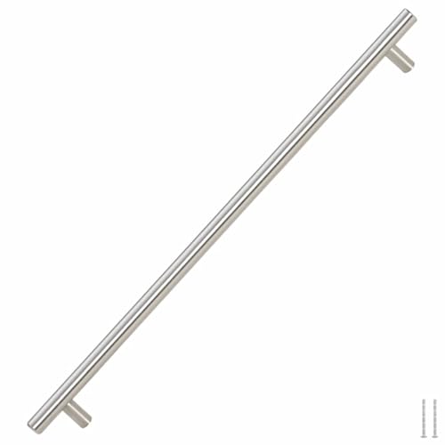 vidaXL Möbelgriffe 5 Stk., Schrankgriffe T-Form, Griffe für Küchenschränke, Küchengriffe Schubladengriffe Türgriffe, Silbern 480mm Edelstahl von vidaXL