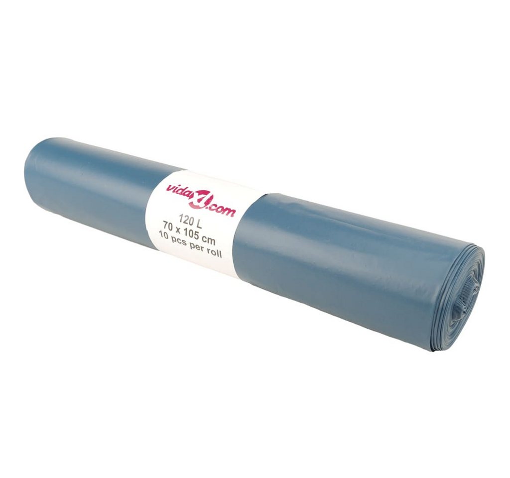 vidaXL Müllbeutel Müllsäcke 100 Stk. Blau 120 L vidaXL Müllbeutel Müllsäcke 100 Stk. Blau 120 L von vidaXL