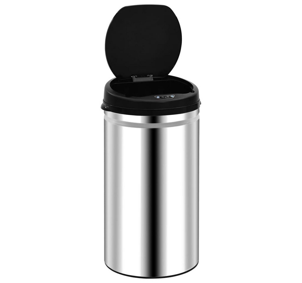 vidaXL Mülleimer Mülleimer Abfalleimer Abfallbehälter Automatischer Sensor 50 L Edelsta von vidaXL