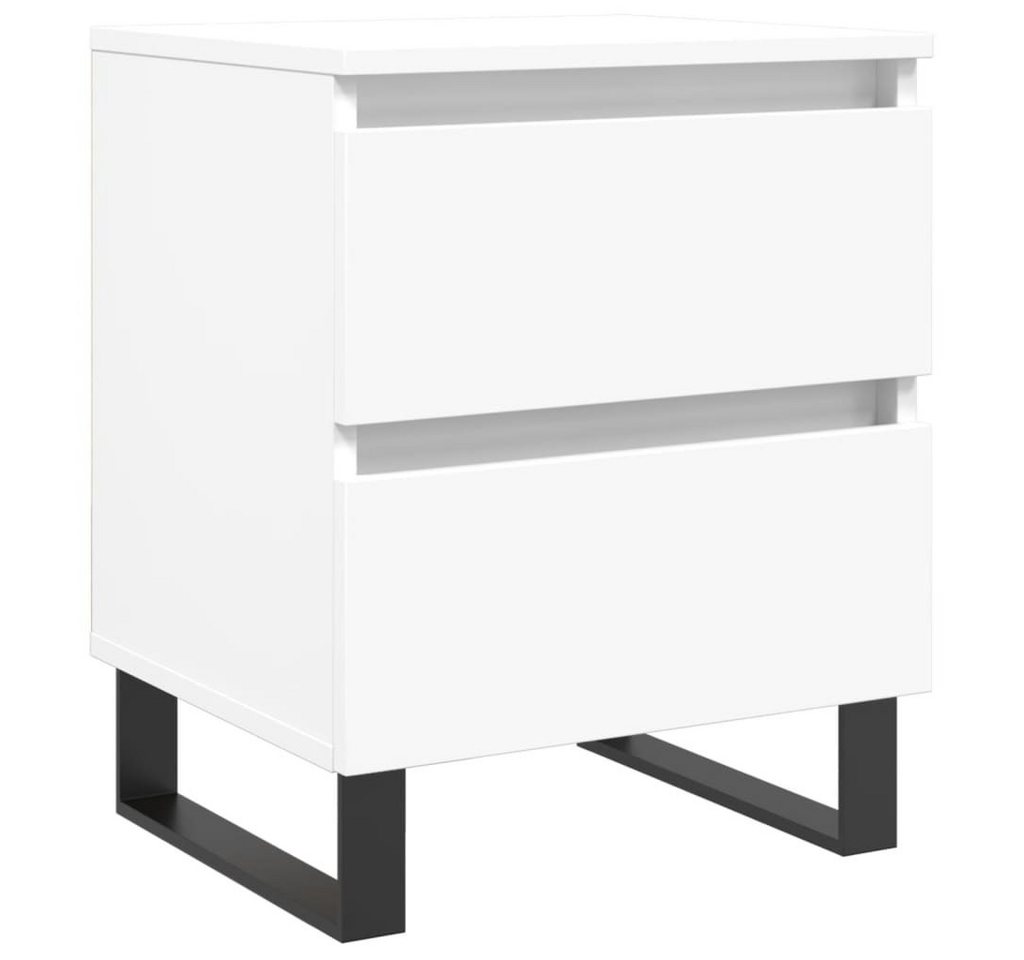 vidaXL Nachtkommode, Nachttisch Weiß 40x35x50 cm Holzwerkstoff vidaXL Nachtkommode, Nachttisch Weiß 40x35x50 cm Holzwerkstoff von vidaXL