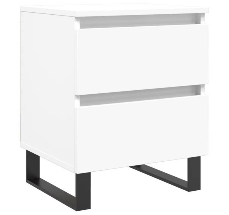 vidaXL Nachtkommode, Nachttisch Weiß 40x35x50 cm Holzwerkstoff vidaXL Nachtkommode, Nachttisch Weiß 40x35x50 cm Holzwerkstoff von vidaXL
