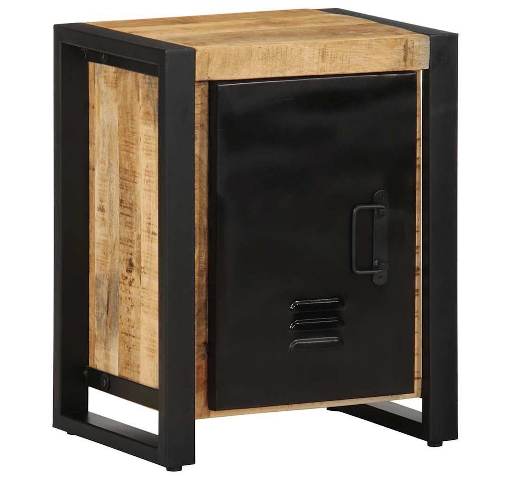 vidaXL Nachttisch, Nachttisch 40x30x51 cm Raues Mangoholz von vidaXL