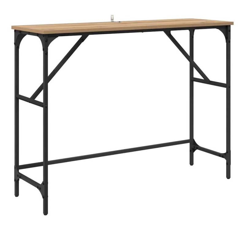 vidaXL Nachttisch Konsolentisch Artisan-Eiche 100 x 32 x 75 cm Holzwerkstoff (1-St) von vidaXL