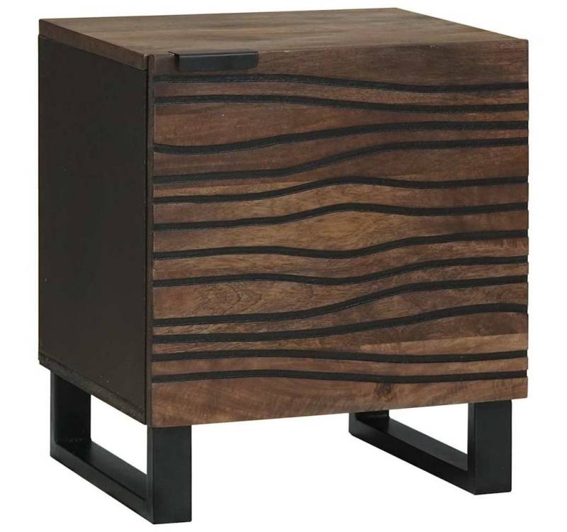 vidaXL Nachttisch Nachttisch 40 x 33,5 x 46 cm - Aus massivem Mangoholz vidaXL Nachttisch Nachttisch 40 x 33,5 x 46 cm - Aus massivem Mangoholz von vidaXL