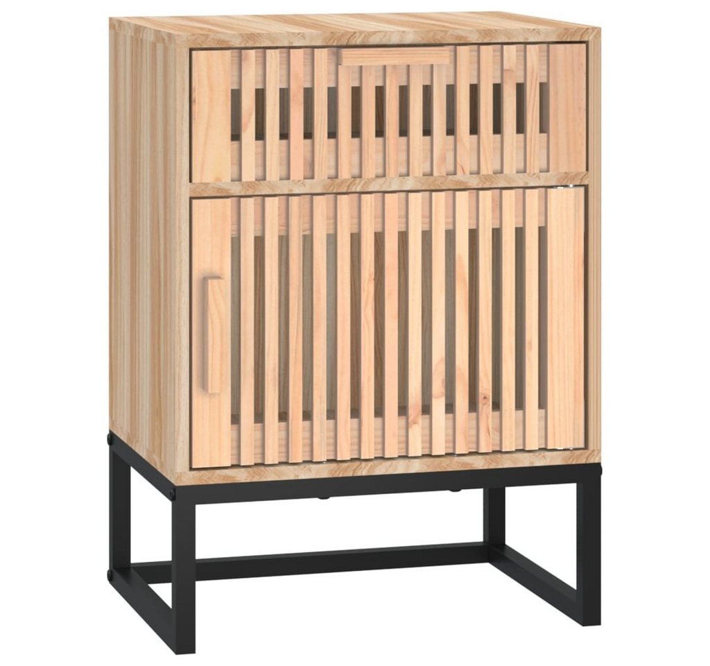 vidaXL Nachttisch Nachttisch 40x30x55,5 cm Holzwerkstoff & Eisen (1-St) von vidaXL