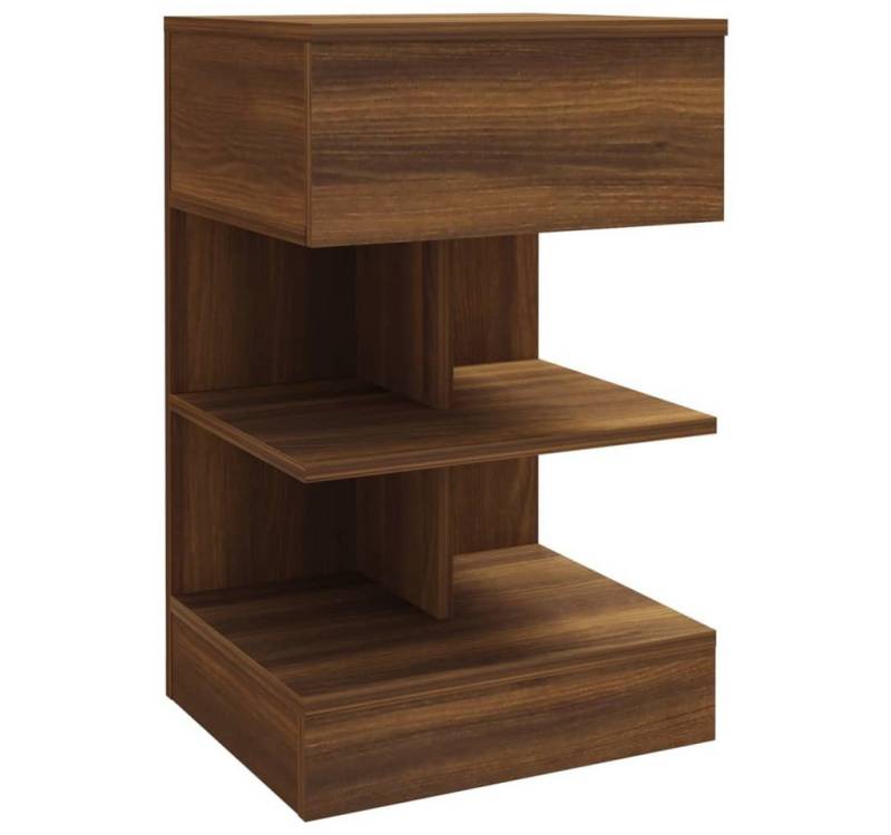 vidaXL Nachttisch Nachttisch Braun Eiche 40x35x65 cm Holz Bett Nachtschrank Nachkonsole von vidaXL