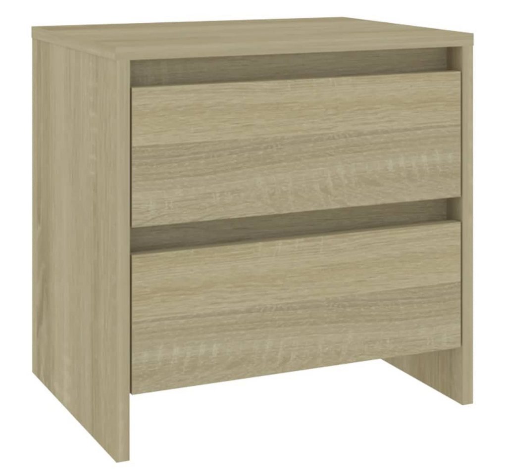 vidaXL Nachttisch Nachttisch Sonoma-Eiche 45x34,5x44,5 cm Holzwerkstoff (1-St) von vidaXL