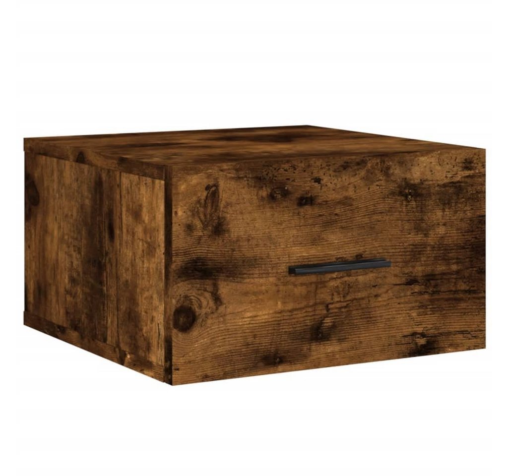 vidaXL Nachttisch Nachttisch hängend Nachtschrank Hängeschrank Räuchereiche 35x35x20 cm vidaXL Nachttisch Nachttisch hängend Nachtschrank Hängeschrank Räuchereiche 35x35x20 cm von vidaXL