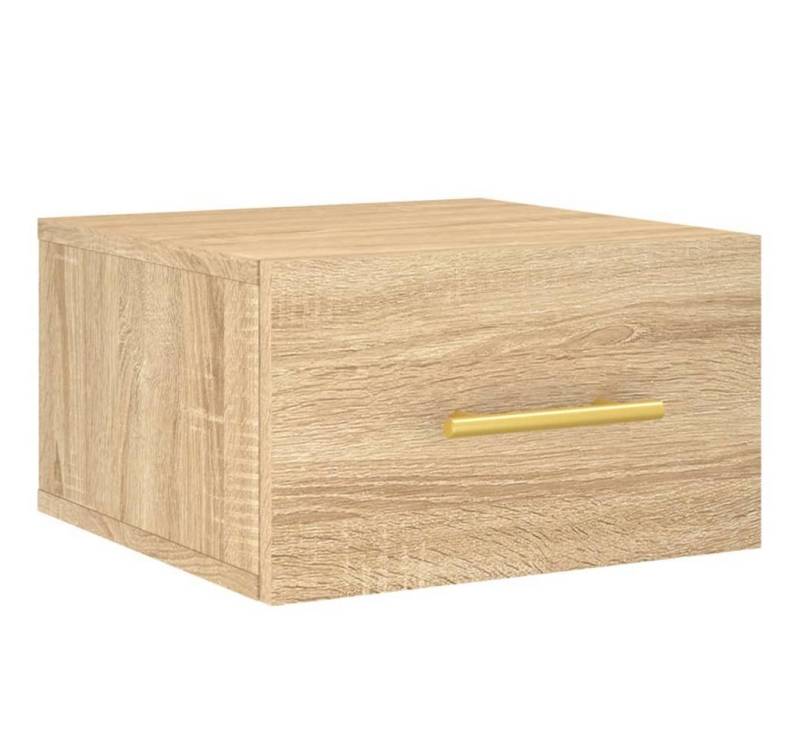 vidaXL Nachttisch Nachttisch hängend Nachtschrank Hängeschrank Sonoma Eiche 35x35x20 cm von vidaXL