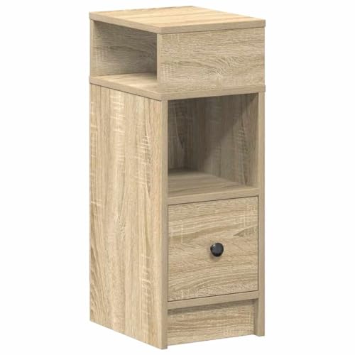 vidaXL Nachttisch mit Schublade Sonoma-Eiche 25x31x66 cm, Nachtschrank, Nachtkommode, Betttisch, Nachtkonsole, Bettschrank, Beistelltisch Schlafzimmer vidaXL Nachttisch mit Schublade Sonoma-Eiche 25x31x66 cm, Nachtschrank, Nachtkommode, Betttisch, Nachtkonsole, Bettschrank, Beistelltisch Schlafzimmer von vidaXL