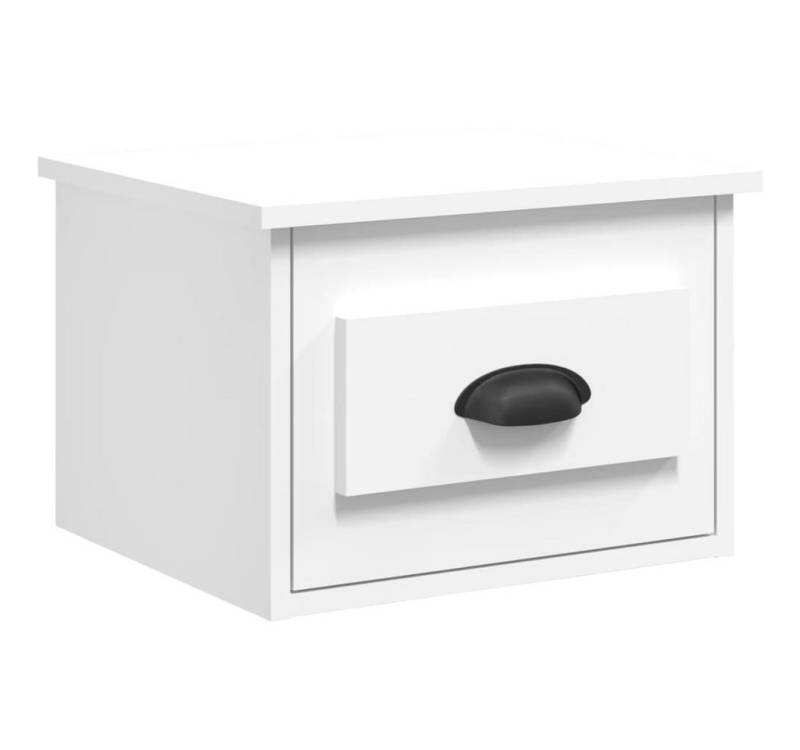 vidaXL Nachtkommode, Wand-Nachttisch Weiß 41,5x36x28 cm von vidaXL