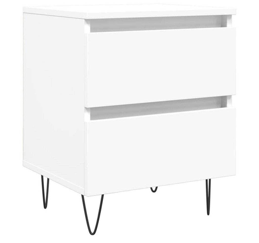 vidaXL Nachtkommode, Nachttisch Weiß 40x35x50 cm Holzwerkstoff vidaXL Nachtkommode, Nachttisch Weiß 40x35x50 cm Holzwerkstoff von vidaXL