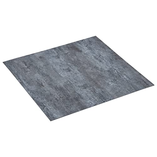 vidaXL PVC-Fliesen Selbstklebend 20 Stk. 1,86 m² Grauer Marmor von vidaXL