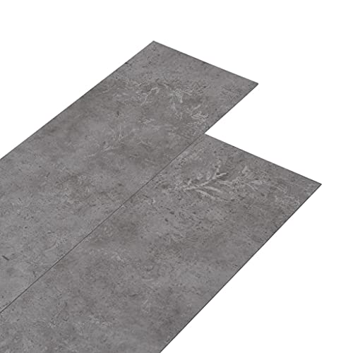 vidaXL PVC Laminat Dielen Vinylboden Vinyl Boden Planken Bodenbelag Fußboden Designboden Dielenboden 5,02m² 2mm Selbstklebend Betongrau vidaXL PVC Laminat Dielen Vinylboden Vinyl Boden Planken Bodenbelag Fußboden Designboden Dielenboden 5,02m² 2mm Selbstklebend Betongrau von vidaXL
